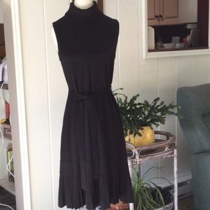 Calvin Klein black sweater dress. Like new.